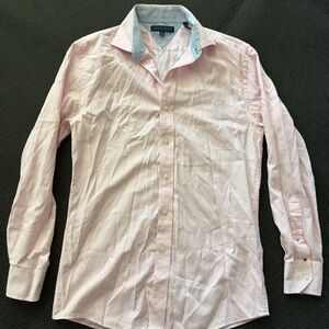 Tommy Hilfiger Men's Pink Checkered Shirt